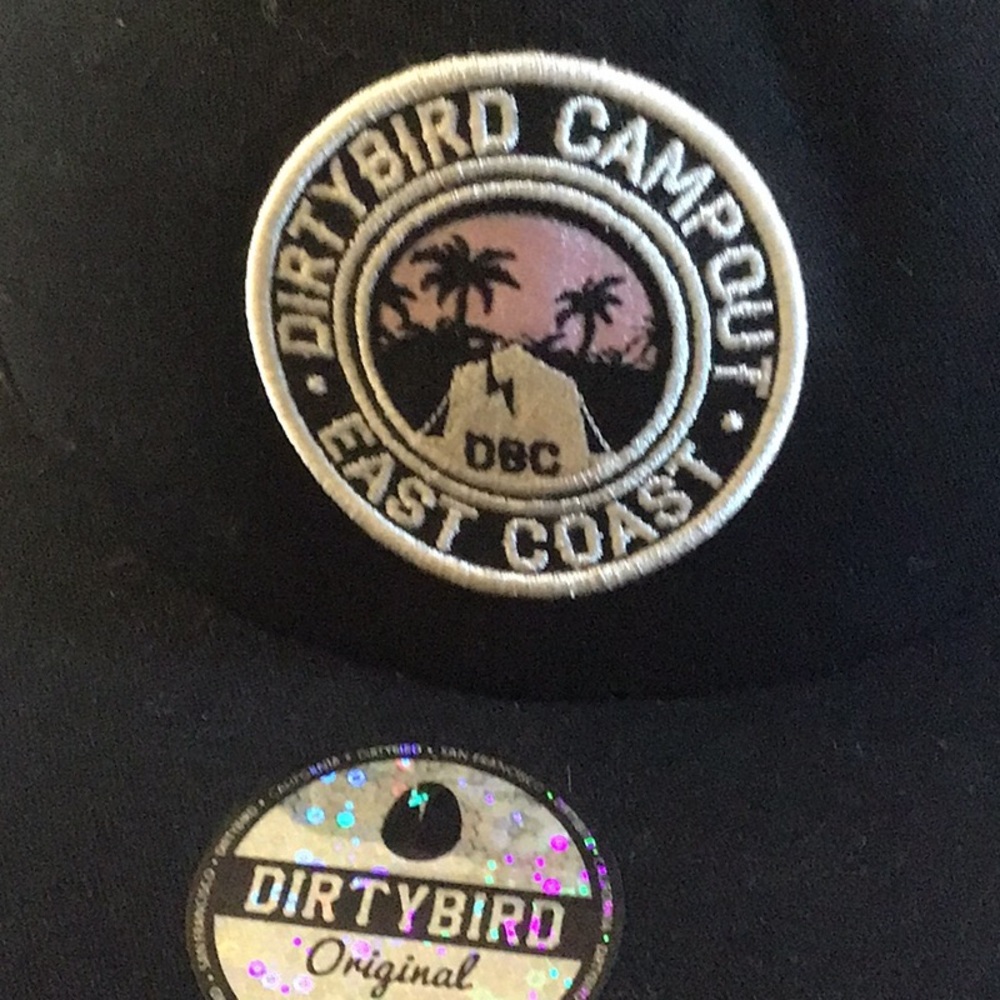 Dirtybird Campout Black Cap - Picture 4 of 5